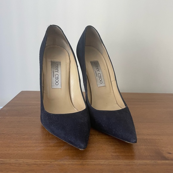 Jimmy Choo Shoes - Jimmy Choo Anouk Suede Pumps